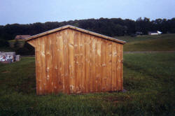 Shed after sealing- Power Washing and Cleaning Services with Squeaky Clean in Maryland